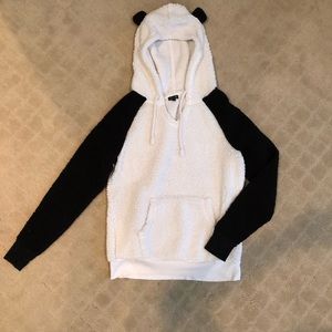 Panda Bear Hooded Sweatshirt